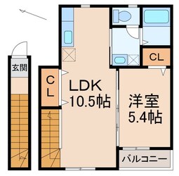 TJ本脇の物件間取画像